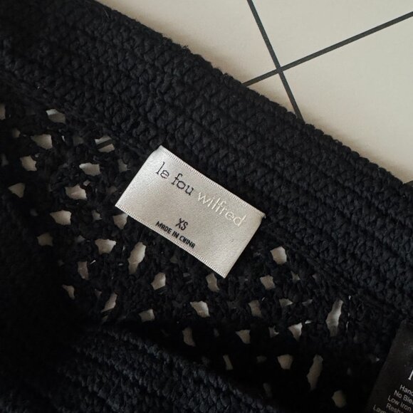 Wilfred knit midi skirt - navy - Picture 3 of 3